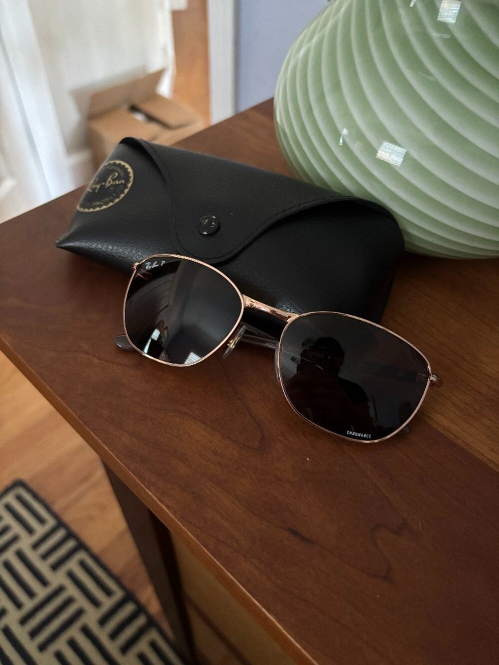 Unisex Ray-Ban Sunglasses Gold Frame Brown Gradient | Ray-Ban